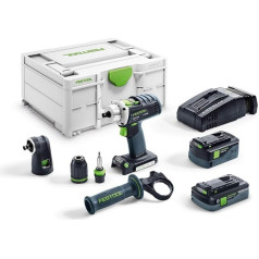 Festool akumulatora urbjmašīna DRC 18/4 5.2/4.0 I-Set-SCA QUADRIVE