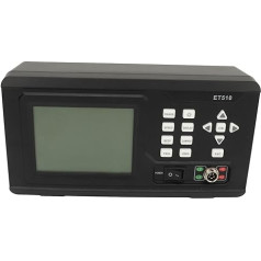 Zemas pretestības mērītājs LCD displejs ar fona apgaismojumu Milliohm Tester 110-240V maiņstrāvas daudzfunkcionāla testa skava stieples LCD displejs ar (ES kontaktdakšu)