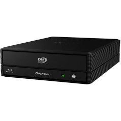 Pioneer ārējais Blu-ray diskdzinis BDR-WX01DME, atbilst ISO/IEC 18630 standartam, DM arhīvam Saderīgs ar USB 3.2 Gen1/2.0 ārējais BD/DVD/CD ierakstītājs arhivēšanai