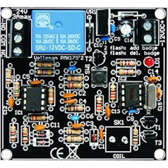 VELLEMAN - VM179 modulis Bezkontakta karšu lasītājs 66mm x 62mm x 20mm izmērs 840407