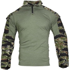 EMERSONGEAR vīriešu taktiskais krekliņš, Gen3 Airsoft Combat Army Paintball Quick Dry Long Sleeve BDU T-Shirt Top