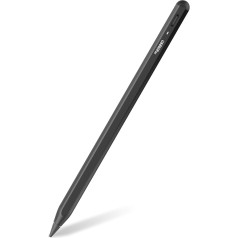 metapen Pen A8, saderīgs ar Apple iPad 2018-2024, 2 x ātrā uzlāde, slīpuma noteikšana, zīmuli iPad Air 5/4/3/11 Inch M2, iPad10/9/8/7/6, iPad Pro 12.9/11/13 Inch M4, iPad Mini 6/5