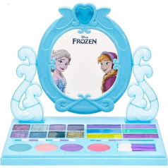 Disney Frozen bērnu kosmētikas komplekts ar iebūvētu gaismu un mūziku, meiteņu tualetes futrālis, dzimšanas dienas dāvana bērniem no 3 gadu vecuma Meitenes meitene