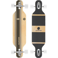 RollerCoaster Longboards Drop-Through The One Edition: Pirtis, plaukstas, svītras