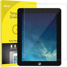 JETech 0337- Ekrāna aizsargplēve Apple iPad 2 3 4 (vecās versijas), rūdīta stikla plēve
