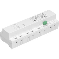 SONOFF Vieds stackable jaudas mērītājs, SPM-4Relay Maks. 20 A/Gang Viedais WiFi elektroenerģijas skaitītājs, jaudas mērīšana, aizsardzība pret pārspriegumiem, eWelink lietotnes vadība (4 releju bloks)