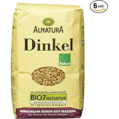 Alnatura Bioloģiski audzēti speltas kvieši (6 x 1 kg), 6 gab.