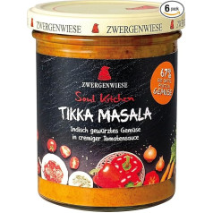 Zwergenwiese Organic Soul Kitchen Tikka Masala 6 x 370g