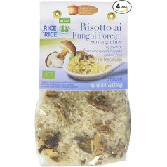 RICE&RICE Risotto su pievagrybiais 4 vnt. (4 x 250 g)