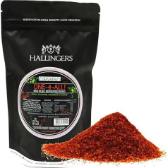 Hallingers One-4-All Spice Mix BBQ Rub marināde gaļai, mājputniem un zivīm (maisiņš) - dāvana vasarā un lieliska grilēšanas dāvana | Dzimšanas dienas apsveikumi Apsveicam Jaunajam mājoklim Paldies, draudzība