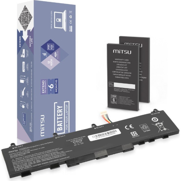 Akumulators cc03xl priekš hp elitebook 830 840 g7 g8 zbook firefly 14 g7 g8 4500 mah (51 wh) 11.4v