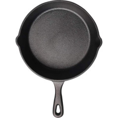 JZLUCAJJ Pfanne aus Gusseisen Skillet Pfanne aus Gusseisen Topf Besten Hochleistungsberuf Sezonas panna Kochgeschirr cepšanai Saut Kochen (Izmērs : Argento)