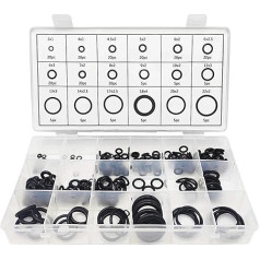 225-800-teiliges Dichtungsset aus Nitrilkautschuk, O-Ringe in verschiedenen Größen, Reparaturset, ölbeständige Dichtung, Kombinationsscheiben-Set(225gab ar instrumentiem)