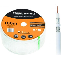 koaksiālais kabelis pcc80 vads 0,8 mm cu 100 m