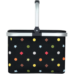 30L iepirkumu soma, ģimenes iepirkumu grozs, salokāms iepirkumu grozs, liels piknika grozs, salokāms grozs, ceļojumu soma, personalizēts iepirkumu grozs ar polsterētiem rokturiem, ideāli piemērots ceļošanai/piknikam/veikaliem