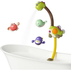 TUMAMA Bath Toy Baby from 3 Years, Children's Shower Bath Toy from 3 4 5 6 Years with 3 Wind-Up Toys, Water Toy Children's Shower for the Wall, Bathtub Water Toy