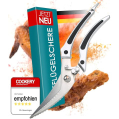 Cookery® Nerūsējošā tērauda mājputnu šķēres pīlei, zosij, vistai, turta gaļas šķēres, rokas šķēres, vistas šķēres, virtuves šķēres