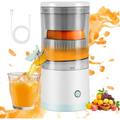 Elektriskā apelsīnu spiede, bezvadu elektriskā sulu spiede, uzlādējama daudzfunkcionāla citronu spiede, sulu spiede citrusaugļiem, citroniem, apelsīniem