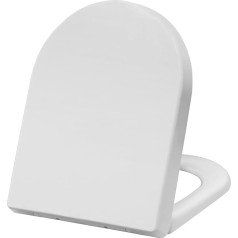 Grünblatt Tualetes poda sēdeklis 515051 Duroplast Soft Close / Take Off Hinges White