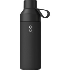 Ocean Bottle – Reusable Stainless Steel Water Bottle – 100% Dishwasher Safe – Double-Walled Thermal Flask – Jet Black – 500 ml