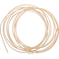 Sewroro 1 Roll Round Reed Spline Chair Cane Natural Weave Rattan Materiāls Krēslu remonts Materiāls DIY amatniecības rotangpalmas niedru siksna Webbing grozs