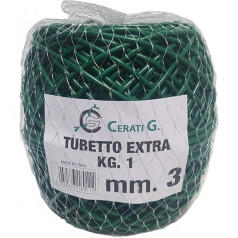 FLEXIBLE TIE 3 mm x 150 m zaļa vai brūna plastmasas elastīga sasiešanas lente Mīksta un elastīga komerciālā UV starojuma lente, kas ir stabila 10 gadu kalpošanas laiks