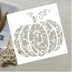 Wiederverwendbare Stanzschablonen für Bastelarbeiten, Halloween-Kürbis-Malschablone für Holz, DIY, Kunst, Handwerk, Zeichenvorlagen zum Malen auf Holz, Wand, Kuchen, Karten, Scrapbooking, Papier