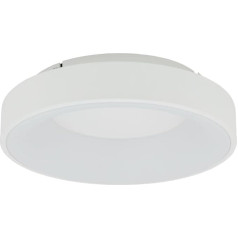 URGGAS LED griestu gaisma Metāla balta Vannas istaba Priekšnams Virtuve Diametrs 38 cm 32 W 2700 lm 3000 K Silti balta gaisma Apaļa vienkārša bezgalīga griestu gaisma Zems atspīdums
