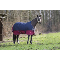Equitheme TYREX 1200 Denier āra zirgu segas neilona oderējums, ūdensnecaurlaidīgs, elpojošs, ar krusta siksnām u.c. 155 cm