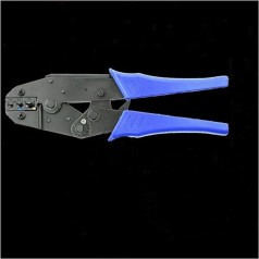 YLQUXEUV 280/480/720/1200gab Crimp Spade Terminal Elektrisko vadu kabeļu kabeļu savienotāju komplekts Crimp Spade izolēta gredzena dakša + 1gab Crimping rīks (knaibles)