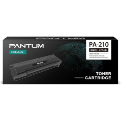 PA-210 Oriģinālā melnā lāzera tonera kasetne P2502W P2500W M6500W M6500NW M6500NW M65508NW M6550NW M6558NW M6800FDW M6808FDW 1600 lappuses