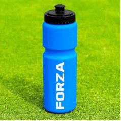 FORZA sporta pudeļu turētājs (750 ml) ar 10 dzeramajām pudelēm - BPA nesaturoša plastmasa - ideāls dzeramo pudeļu sporta komplekts (zils)