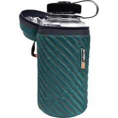 Nalgene pudeles uzmava - neoprēna ūdens pudeles uzmava - novērš kondensāta veidošanos, izolēts dzērienu pudeles turētājs - paredzēta 32oz pudelēm - tumši zilā krāsā