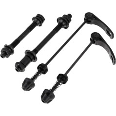 PETIT MANON 1 Pair Bike Quick Release Skewer Axle Wheel Hub Hollow Shaft Front/Rear Set Fit for Mountain Bike, MTB