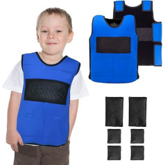 WHYIOFC Drošības veste bērniem, kompresijas veste, drošības veste bērniem ar ABR kairinājuma plūdiem, autismu, ADHD, SPD, SI traucējumiem