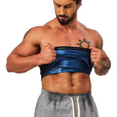 Vidukļa trimmera trenažieris vīriešiem Apakšējā vēdera tauku pirts tērps Sviedru jostas vēdera apmetņi Slimming Belt Plus Size