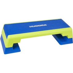 Hudora Aerobic Step - zils/zaļš, viens izmērs