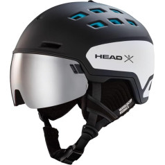 HEAD Radar WCR Slēpošanas snovborda ķivere - Krāsa: melna - ar vizieri - Unisex