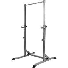 Fitnesa Power Rack Squat Rack Bench Press horizontālā josla Regulējams daudzfunkcionāls mājsaimniecības Pull-up Lifter Squat Cage