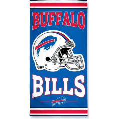 WinCraft NFL BUFFALO BILLS Fiber pludmales dvielis 75 cm x 150 cm
