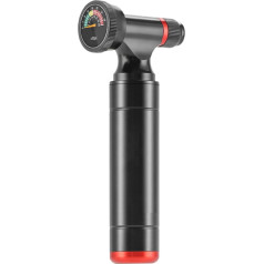 Xiwhuua Gaisa sūknis velosipēdu riepām, CO2 velosipēdu riepu pumpētājs, universāls velosipēdu rokas sūknis, velosipēdu gaisa sūknis - portatīvais rokas gaisa sūknis, velosipēdu riepu gaisa sūknis kalnu velosipēdiem, sacīkšu velosipēdiem