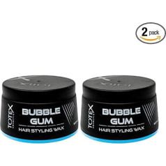 Totex Bubble Gum matu vasks I Bubble Gum matu veidošanas vasks I Košļājamās gumijas aromāta matu vasks I Spīdīgi un dabiski mati I Maksimāla matu kontrole I 150 ml (2 gab.)