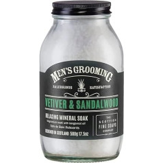 Scottish Fine Soaps Vetiver & Sandalwood Relaxation Bath 500 g