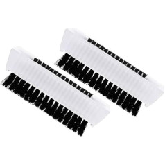 FRCOLOR Pack of 2 Brush Washing Exfoliating Brush for Fingnails Tīrīšanas birstes nagiem Nagu nagu tīrītājs Nagu birste nagu tīrīšanai Nagu nagu tīrīšanai Scrubber ABS Clean