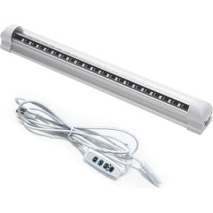 UV LED konservēšanas lampa Double Row USB 395 nm 405 nm bez ēnas lampa UV līmes sacietēšana UV gaismas mākslas šovs klubs Melnā gaisma uzlabo konservēšanas efektivitāti (395 nm)