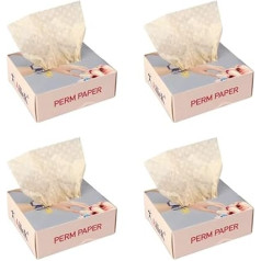 HONMEET 800 gabali Perm papīrs Perm papīrs frizieriem Frizētavas papīrs Perm risinājums matu stila papīram Frizētavas stila instrumenti Perm papīrs salona friziera piederumiem