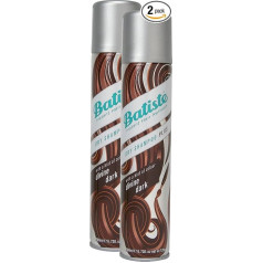 Batiste sausais šampūns Divine Dark ar krāsu pieskārienu melniem un tumši brūniem matiem, svaigiem matiem visiem matu tipiem, iepakojumā 2 gabali (2 x 200 ml)