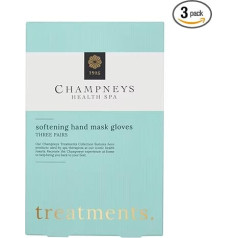 Champneys roku mīkstinātājs cimdi 3 pāri 3 x 12ml
