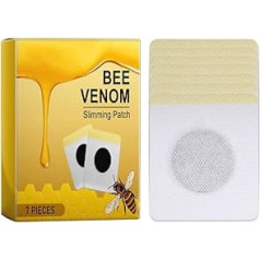 Bee Venom Schlankheits-Pflaster, Bienengift-Drainage-Pflaster, Bienengift, Lymphdrainage, Bienengift, Lymphdrainage-Patch, Körperkurven, Körperformungs-Aufkleber für Damen und Herren (3 kastes)