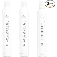 Schwarzkopf Silhouette Mousse Mousse ar elastīgu fiksāciju (3 x 500 ml)